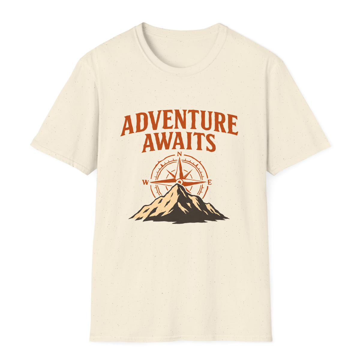 Adventure Awaits T-Shirt - Natural - front