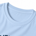 Adventure Is My Drug T-Shirt - Light Blue - collar close-up