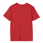 Comfort Is Overrated T-Shirt - Red - back