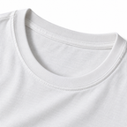 Fresh Air Bad Decisions T-Shirt - White - collar close-up