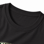 I Have No Idea How Far We Have Left T-Shirt - Black - collar close-up