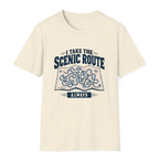 I Take The Scenic Route T-Shirt - Natural - front