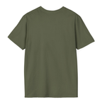 I Thought This Was Flat T-Shirt - Military Green - back