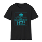 Kayak & Chill T-Shirt - Black - front
