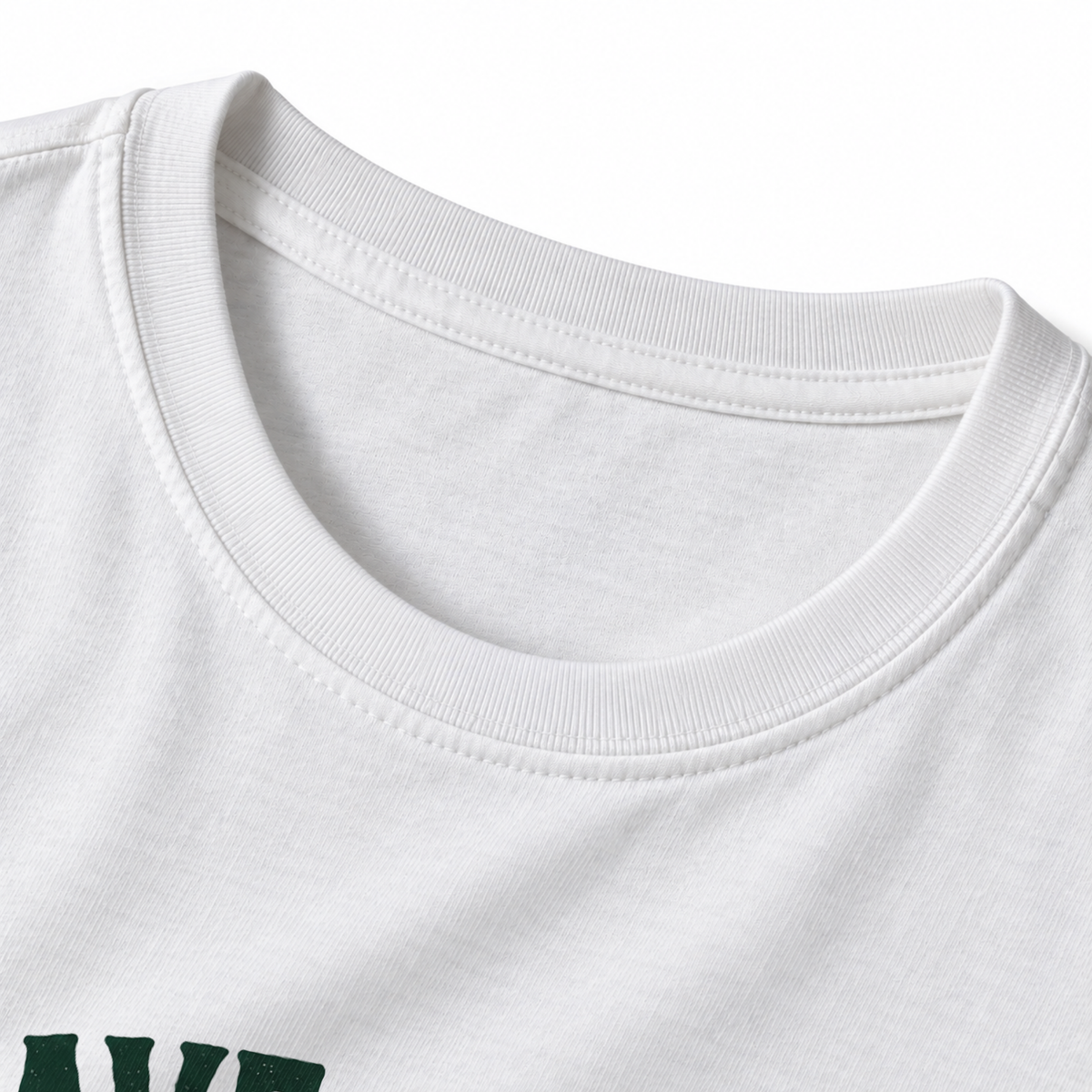 Leave Room for Detours T-Shirt - White - collar close-up