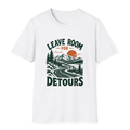 Leave Room for Detours T-Shirt - White - front