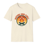 Nature And Chill T-Shirt - Natural - front