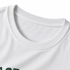 Out Of Office T-Shirt - White - collar close-up