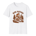 Ride Nature T-Shirt - White - front