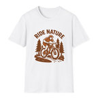 Ride Nature T-Shirt - White - front
