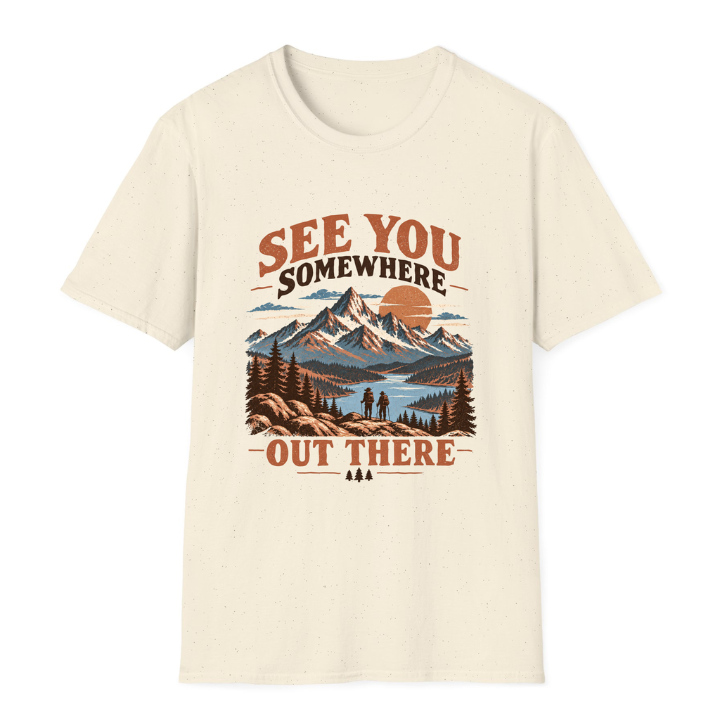 See You Somewhere Out There T-Shirt - Natural - front