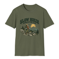 Slow Hiker Appreciation Club T-Shirt - Military Green - front