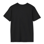 Somehow The Return Trip Is Uphill Too T-Shirt - Black - back