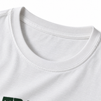 The Trail Lied T-Shirt - White - collar close-up