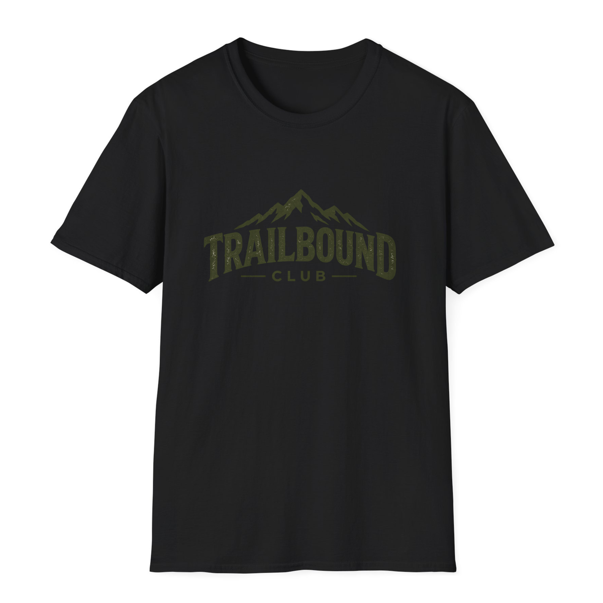 Trailbound Club T-Shirt - Black - front
